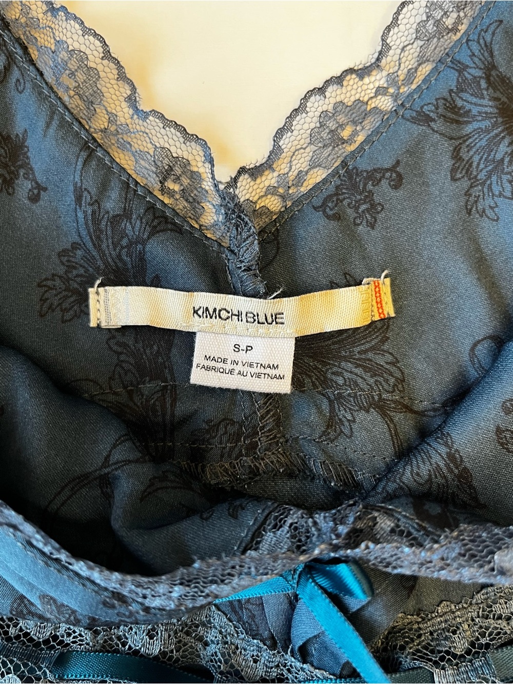 Kimchiblue Lace-Trim Maxi Dress - Picture 6 of 9